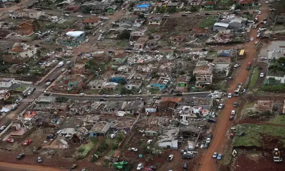 إعصار مدمر بالبرازيل: 6 قتلى وأكثر من 750 مصاباً