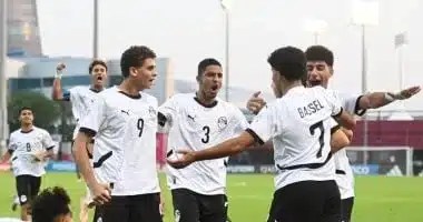 منتخب الناشئين المصري يتحدى سويسرا في كأس العالم