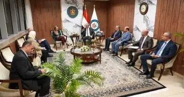 مباحثات مع وفد البنك الدولي حول البترول والتعدين