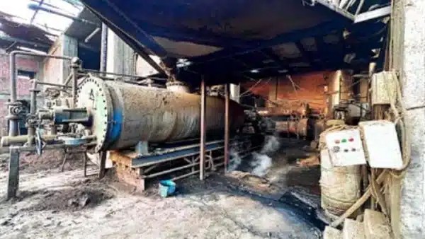 ضبط مصنع لتصنيع الأعلاف الحيوانية المغشوشة بالقليوبية