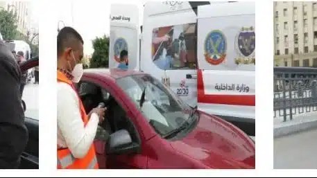 خدمات وحدات المرور المتنقلة في مصر