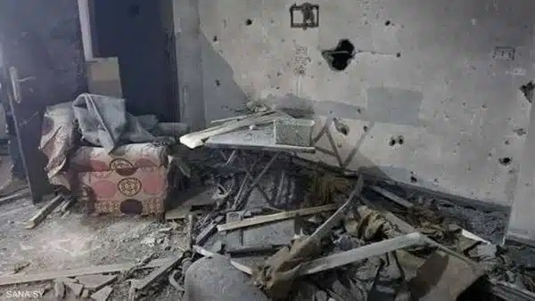 الدفاع السورية تعلن عن موقع إطلاق الصواريخ في دمشق