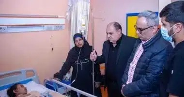 متابعة حالة طلاب أسوان المصابين بحادث إسنا