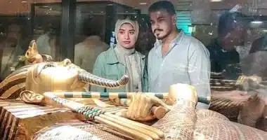 زيارة متحف الملك توت عنخ آمون بالمتحف المصري الكبير