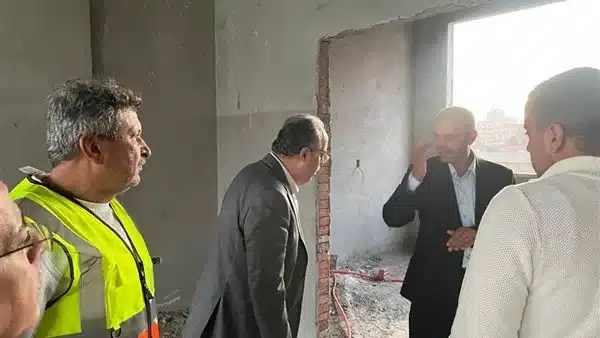 زيارة دعم فني لقطاع الإسكان في محافظة الغربية