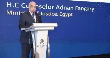 وزير العدل يشهد فعالية الابتكار في العدالة بمصر