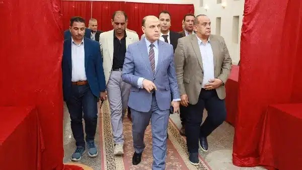 تفقد محافظ كفر الشيخ تجهيزات الانتخابات