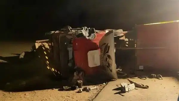 حادث مروع على الصحراوي الشرقي في الأقصر