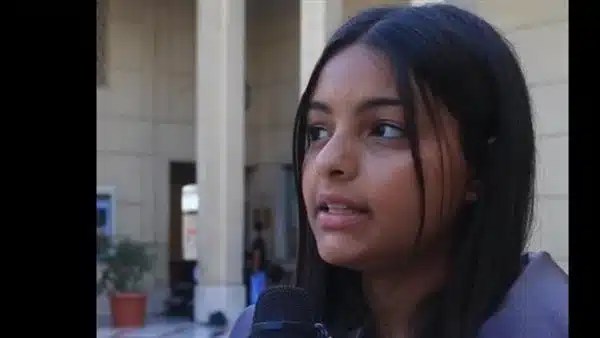 جميلة ابنة سامح عبد العزيز تعبر عن مشاعرها بفيلم "وجع الفراق"