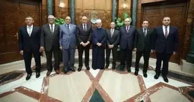 زيارة رئيس محكمة النقض لمشيخة الأزهر