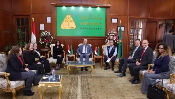 افتتاح وحدة المرأة الآمنة بمستشفيات جامعة المنوفية