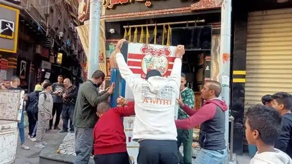 حملة لإعادة الانضباط في حي وسط بالإسكندرية