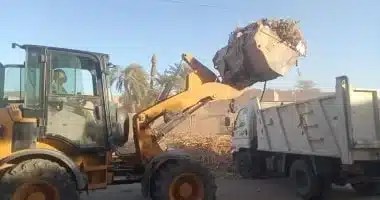 رفع 50 طن من القمامة في سوهاج
