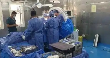 إنقاذ حياة شابة بإجراء قسطرة قلبية بمستشفى طهطا