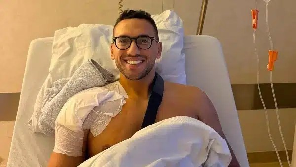 أحمد الجندي يجري عملية جراحية في كتفه