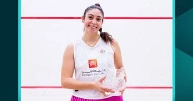 فيروز أبو الخير تتوج بلقب تشيستنت هيل للاسكواش