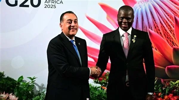 مدبولي يمثل مصر في قمة مجموعة العشرين بجنوب أفريقيا