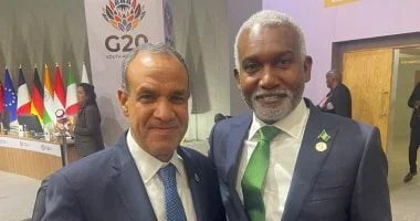 لقاء وزير الخارجية المصري بنظيره النيجيري في مجموعة العشرين