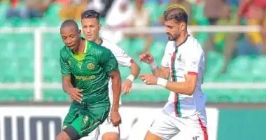 الجيش الملكي المغربي يخسر أمام يانج أفريكانز في دوري الأبطال