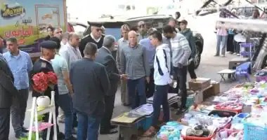 غرامات على إشغالات المحلات وقرارات صارمة في الدقهلية