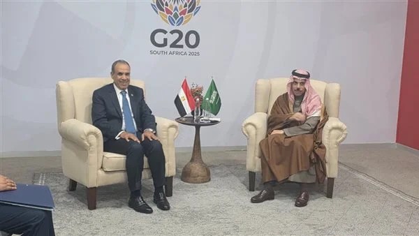 وزير الخارجية يلتقي نظيره السعودي في قمة العشرين