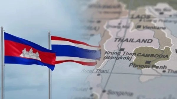 نازحون جراء الاشتباكات على الحدود الكمبودية التايلاندية