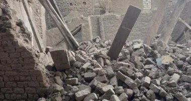 انهيار منزل طيني في قنا دون إصابات