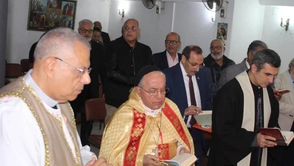 قداس عيد الميلاد المجيد لكاريتاس مصر برئاسة المطران شيحان