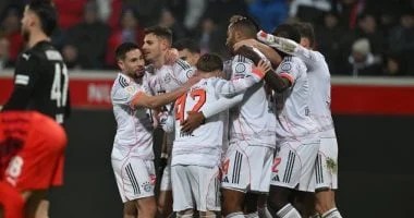 بايرن ميونخ يتوج بلقب بطل الشتاء في الدوري الألماني