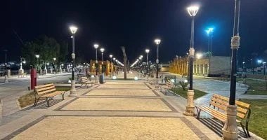 كورنيش النيل الجديد بالأقصر يفتح أبوابه للجمهور