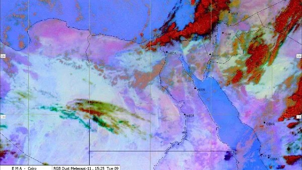 استقرار في حالة الطقس لمدة أسبوع قادم