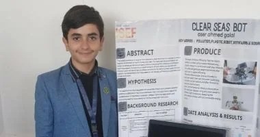 طالب يبتكر روبوت لحماية الشعاب المرجانية