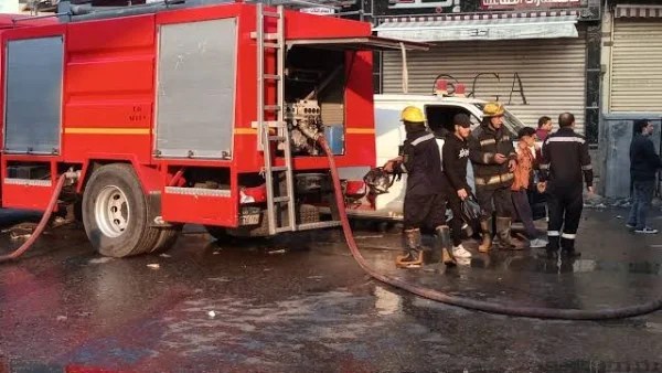 حريق يوقع إصابتين في مصنع للبصل ببني سويف