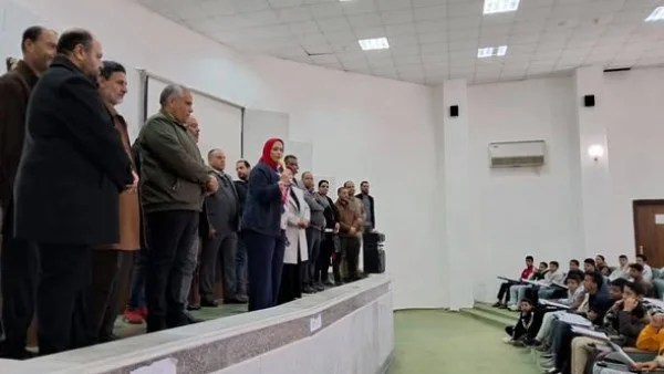 متابعة فعاليات المراجعة النهائية لطلاب الشهادة الإعدادية