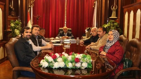 بحوث الصحراء يستقبل وفداً علمياً من جامعة سلجوق التركية