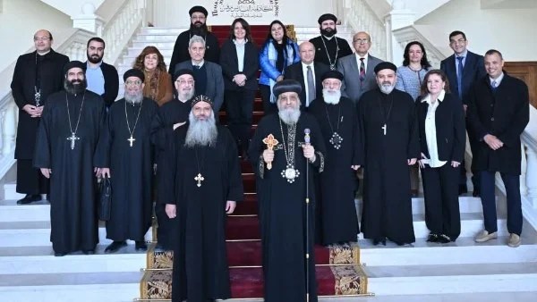 لقاء البابا تواضروس مع مديري المعاهد الكنسية