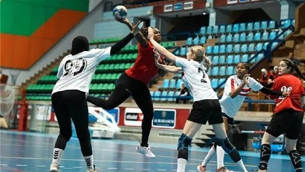 قمة الأهلي والزمالك في دوري سيدات كرة اليد