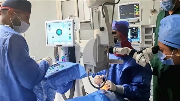 تعزيز خدمات جراحة العيون بمستشفى شرم الشيخ الدولي
