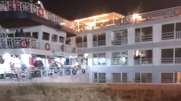 حبس قائد باخرة بعد حادث تصادم ISNA