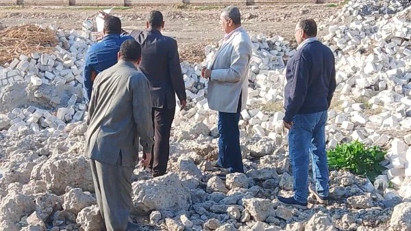 إزالة 274 حالة تعد على الأراضي الزراعية في أسبوع