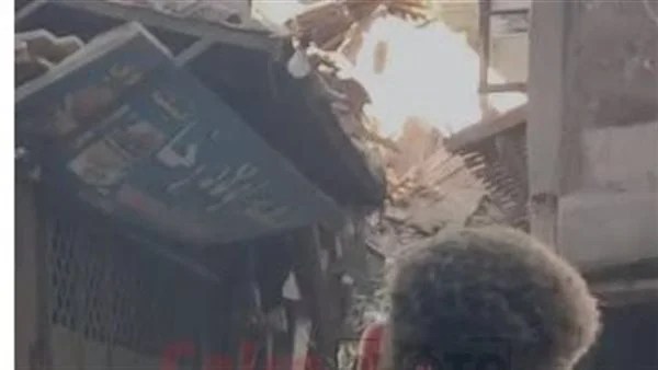 محافظ الجيزة يتفقد موقع انهيار عقار إمبابة