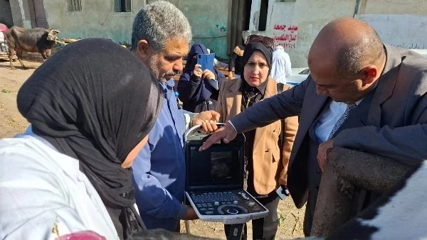 قافلة بيطرية شاملة في كفر الشيخ
