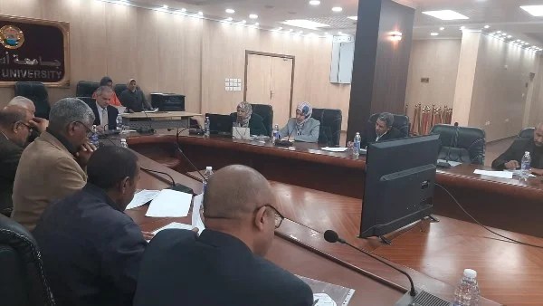 انتظام الامتحانات بجامعة أسوان وجهود لتحقيق الجودة
