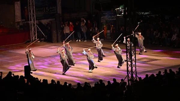 ختام المهرجان القومي للتحطيب في ساحة أبو الحجاج