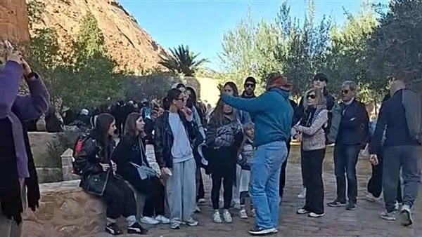 إقبال سياحي على سانت كاترين قبل أعياد الكريسماس