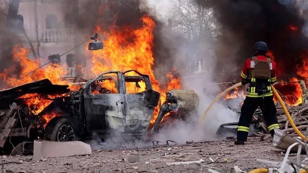 قصف روسي على تشرنيهف: مقتل مدني وإصابة آخرين