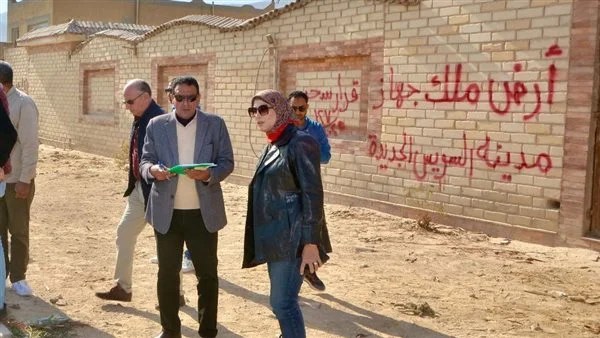 استرداد أراض بالحي الصناعي الأول في السويس الجديدة