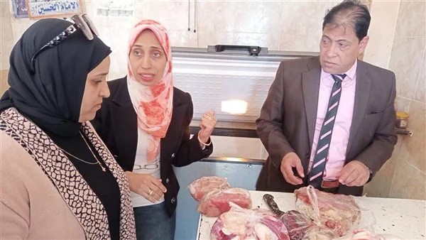 ضبط 100 كيلو لحوم غير صالحة للاستهلاك بالأقصر