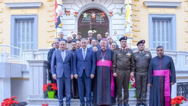 زيارة محافظ الإسكندرية لاحتفالات عيد الميلاد المجيد