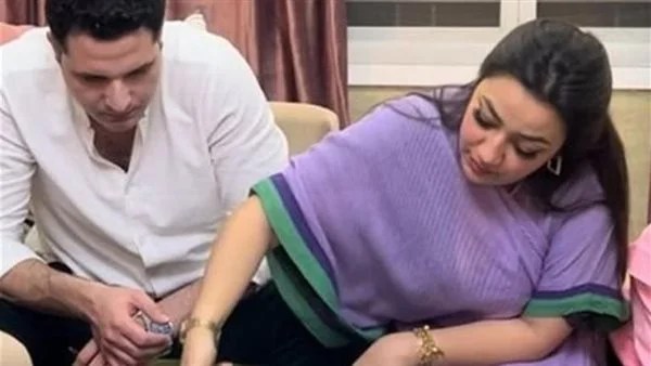 طليق رحمة محسن يسلم نفسه لقسم التجمع الخامس